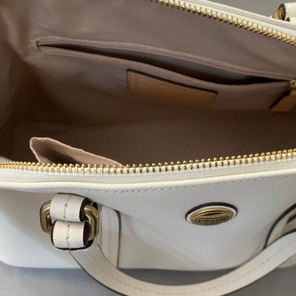 Coach Cream Tote Bag - Picture 7 of 16